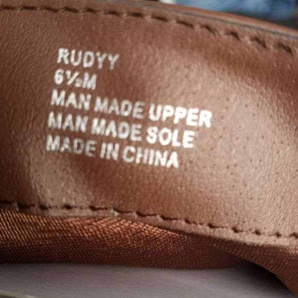 STYLE & CO. COGNAC RUDYY BOOTS SZ.6.5 NWOT. - Picture 6 of 8